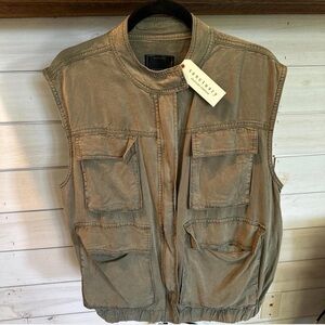 Sanctuary Khaki Utility Vest